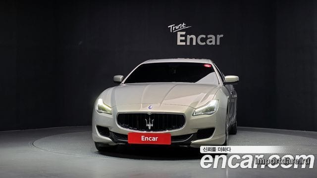 MASERATI QUATTROPORTE 2015 — 158 349 км, светло-золотистый, Корея — под ключ — фото 3