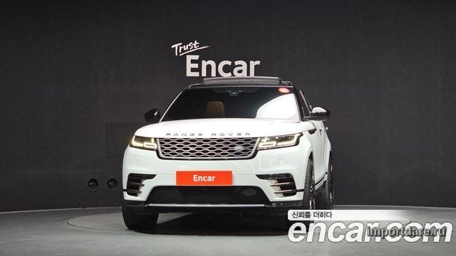 LAND ROVER RANGE ROVER VELAR 2018 — 143 636 км, белый, Корея — под ключ — фото 3