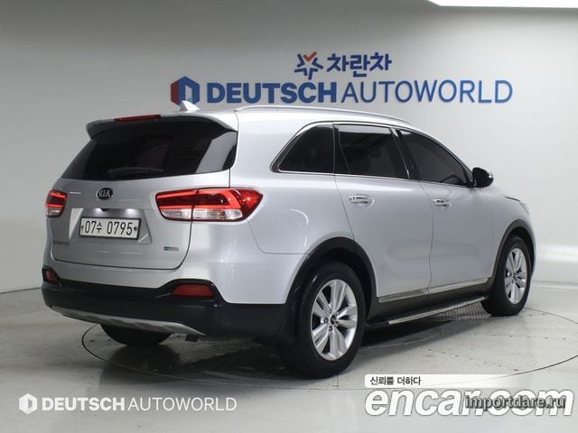KIA SORENTO 2015 — 221 678 км, серебристый, Корея — под ключ — фото 2