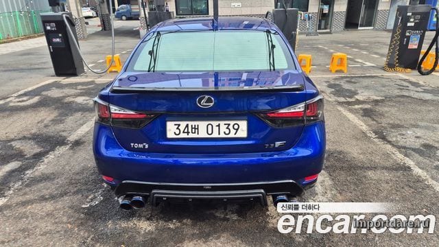 LEXUS GS F 2017 — 32 450 км, синий, Корея — под ключ — фото 4