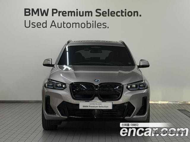 BMW IX3 2023 — 61 273 км, светло-золотистый, Корея — под ключ — фото 2