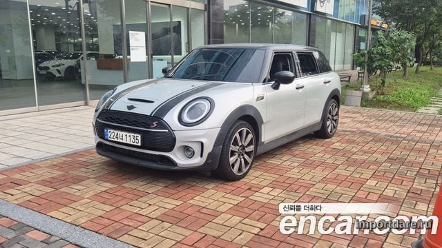 MINI COOPER S CLUBMAN 2023 — 46 628 км, серебристый, Корея — под ключ — фото 1