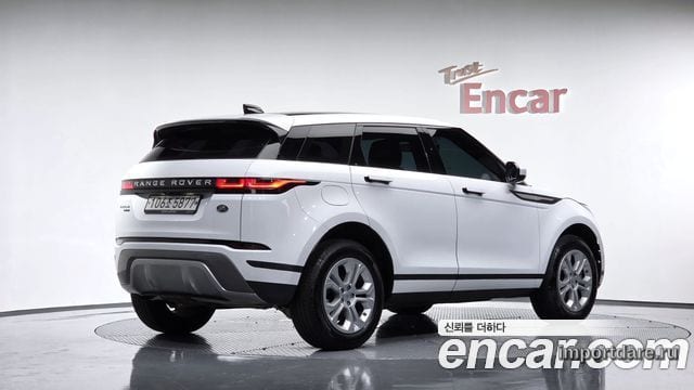 LAND ROVER RANGE ROVER EVOQUE 2020 — 55 684 км, белый, Корея — под ключ — фото 1