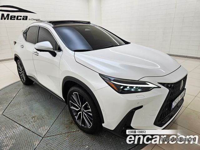 LEXUS NX350H 2025 — 7 302 км, белый, Корея — под ключ — фото 2