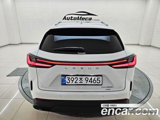 LEXUS NX350H 2025 — 7 302 км, белый, Корея — под ключ — фото 5