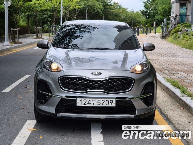 KIA SPORTAGE THE BOLD 2022 — 121 177 км, серебристо-серый, Корея — под ключ — фото 1