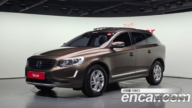 VOLVO XC60 2016 — 141 576 км, коричневый, Корея — под ключ — фото 1