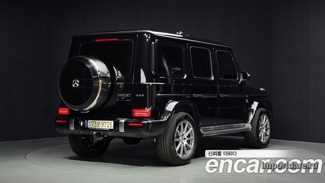 MERCEDES-BENZ G-CLASS W463B 2021 — 96 306 км, чёрный, Корея — под ключ — фото 2