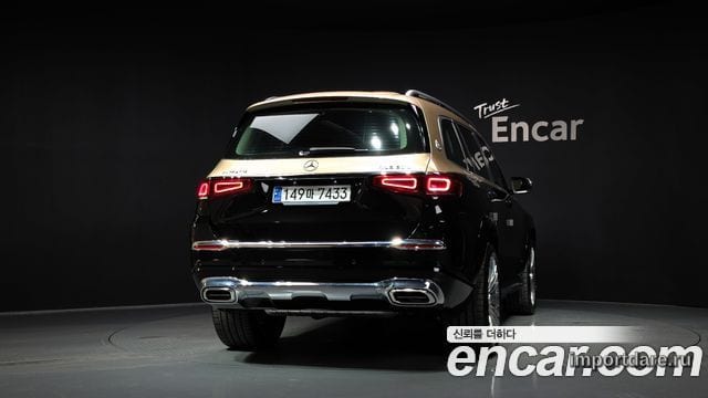 MERCEDES-BENZ GLS-CLASS X167 2023 — 2 495 км, золотистый, Корея — под ключ — фото 4