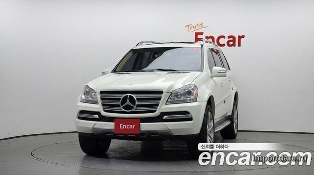 MERCEDES-BENZ GL-CLASS X164 2011 — 121 679 км, белый, Корея — под ключ — фото 3