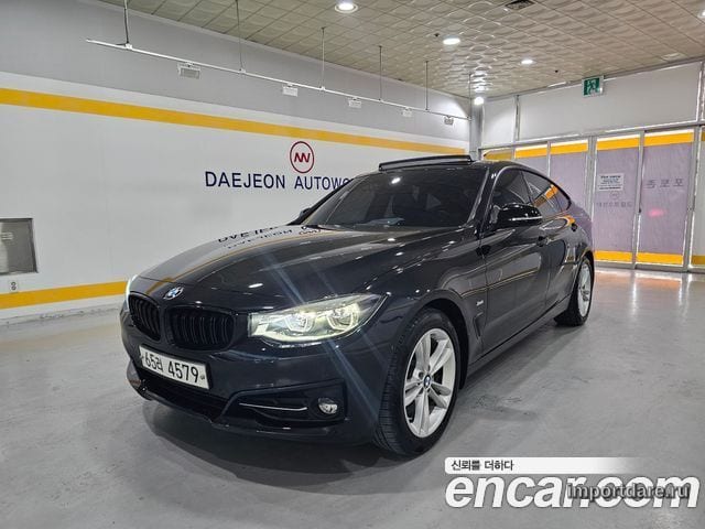 BMW 3 SERIES GT 2018 — 120 957 км, чёрный, Корея — под ключ — фото 3