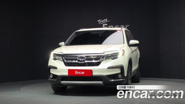 HONDA PILOT 2019 — 48 843 км, белый, Корея — под ключ — фото 3