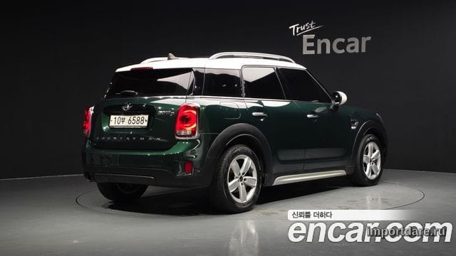 MINI COOPER D COUNTRYMAN 2018 — 139 958 км, зелёный, Корея — под ключ — фото 1