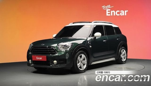 MINI COOPER D COUNTRYMAN 2018 — 139 958 км, зелёный, Корея — под ключ — фото 2