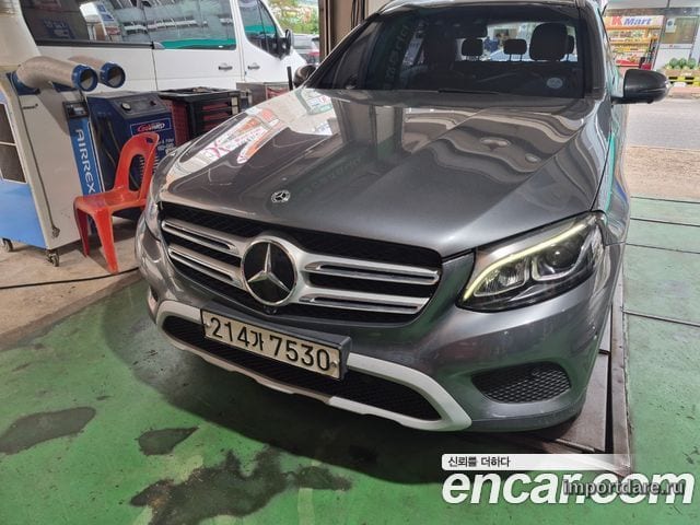 MERCEDES-BENZ GLC-CLASS X253 2019 — 158 414 км, серый, Корея — под ключ — фото 1