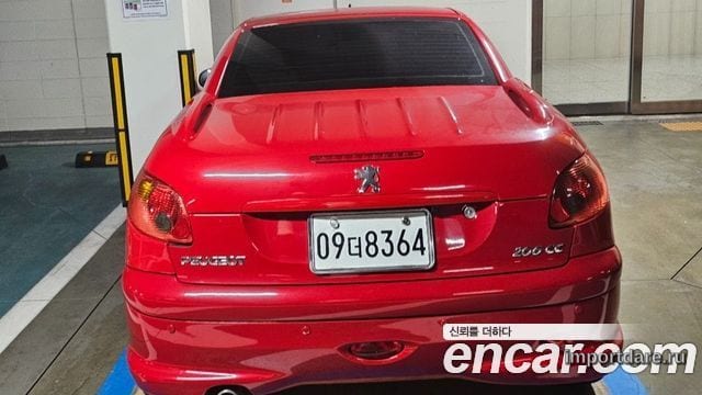 Peugeot 206CC сбоку