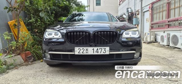 BMW 7 SERIES 2010 — 132 000 км, чёрный, Корея — под ключ — фото 4