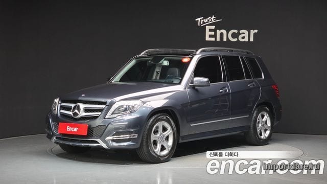 MERCEDES-BENZ GLK-CLASS X204 2014 — 144 108 км, серый, Корея — под ключ — фото 1