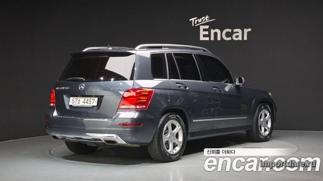 MERCEDES-BENZ GLK-CLASS X204 2014 — 144 108 км, серый, Корея — под ключ — фото 2
