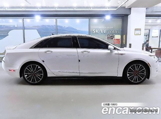 LINCOLN MKZ 2016 — 179 733 км, белый, Корея — под ключ — фото 3