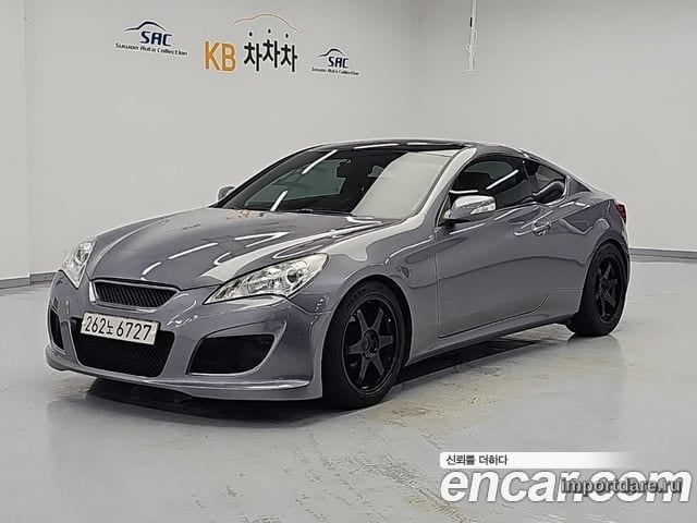 HYUNDAI GENESIS COUPE 2009 — 162 488 км, серый, Корея — под ключ — фото 1