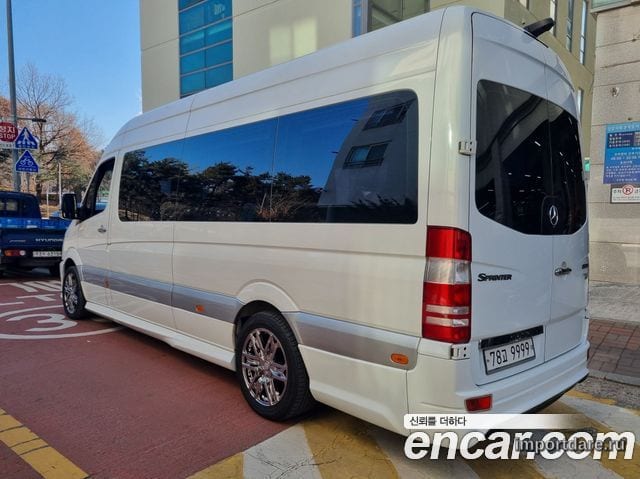 MERCEDES-BENZ SPRINTER 2013 — 97 189 км, белый, Корея — под ключ — фото 4
