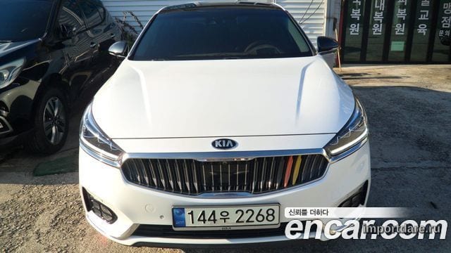 KIA K7 HYBRID 2017 — 153 279 км, белый, Корея — под ключ — фото 2