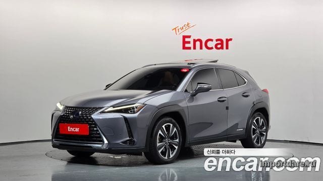 LEXUS UX250H 2019 — 129 925 км, серебристо-серый, Корея — под ключ — фото 1