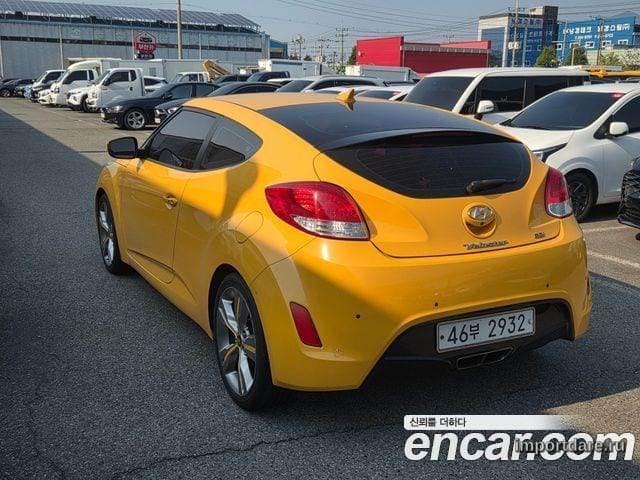 HYUNDAI VELOSTER 2013 — 85 533 км, жёлтый, Корея — под ключ — фото 5