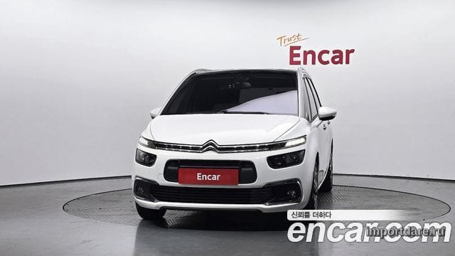 CITROEN GRAND C4 PICASSO 2018 — 105 108 км, белый, Корея — под ключ — фото 3
