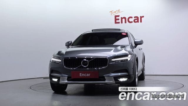 VOLVO V90 CROSS COUNTRY 2019 — 212 851 км, серый, Корея — под ключ — фото 3