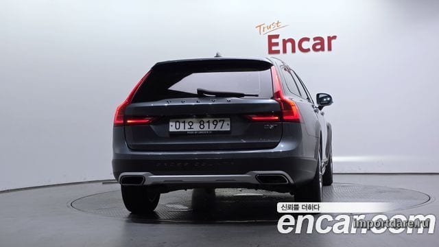 VOLVO V90 CROSS COUNTRY 2019 — 212 851 км, серый, Корея — под ключ — фото 4