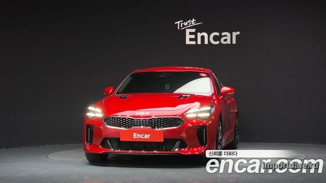KIA STINGER MEISTER 2022 — 64 416 км, красный, Корея — под ключ — фото 3