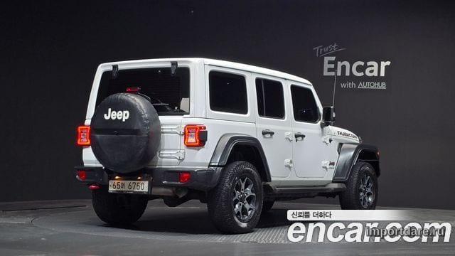 JEEP WRANGLER 2019 — 221 163 км, белый, Корея — под ключ — фото 2