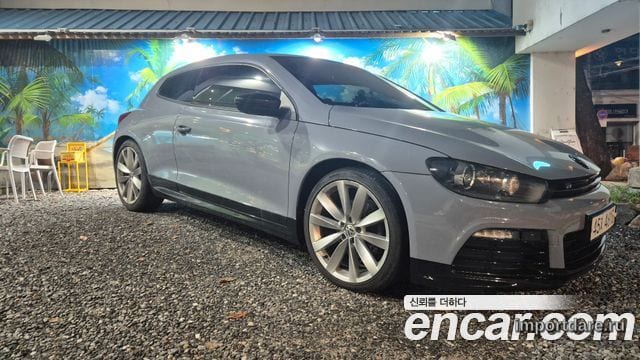 VOLKSWAGEN SCIROCCO 2014 — 125 682 км, серебристо-серый, Корея — под ключ — фото 3