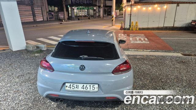 VOLKSWAGEN SCIROCCO 2014 — 125 682 км, серебристо-серый, Корея — под ключ — фото 4