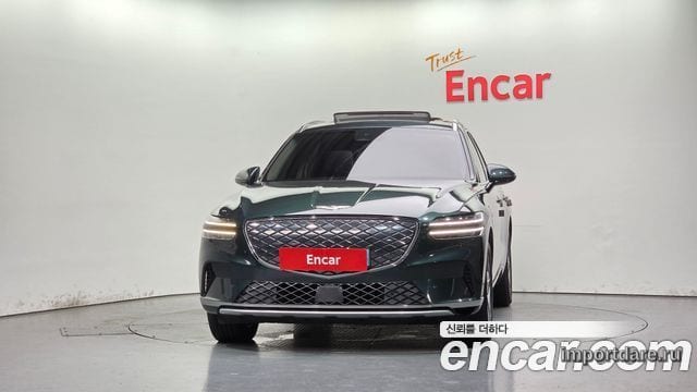 GENESIS ELECTRIFIED GV70 2022 — 124 027 км, тёмно-зелёный, Корея — под ключ — фото 3