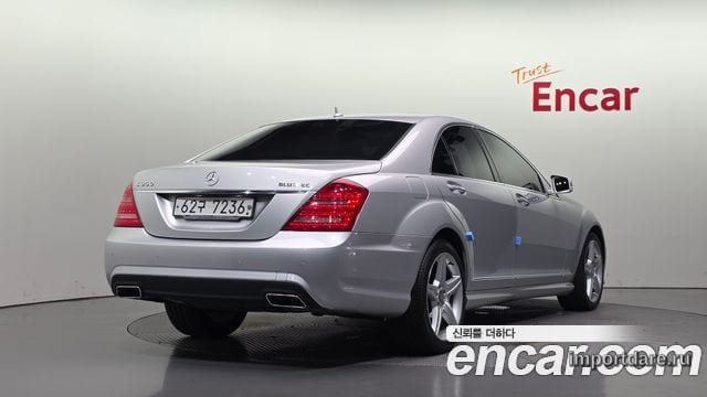 MERCEDES-BENZ S-CLASS W221 2013 — 147 289 км, серебристый, Корея — под ключ — фото 2