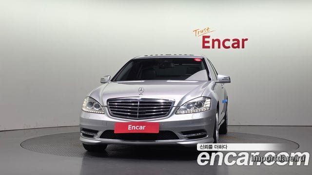MERCEDES-BENZ S-CLASS W221 2013 — 147 289 км, серебристый, Корея — под ключ — фото 3