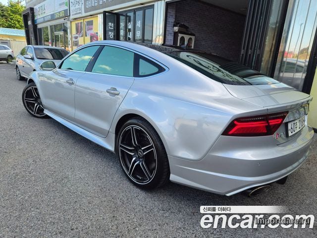 AUDI S7 2014 — 107 000 км, серебристый, Корея — под ключ — фото 4