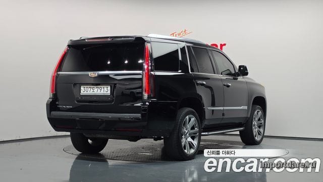 CADILLAC ESCALADE 2019 — 80 880 км, чёрный, Корея — под ключ — фото 2