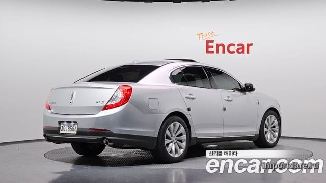 LINCOLN MKS 2014 — 127 084 км, серебристо-серый, Корея — под ключ — фото 2