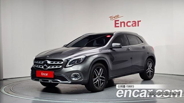 MERCEDES-BENZ GLA-CLASS X156 2019 — 115 677 км, серый, Корея — под ключ — фото 1