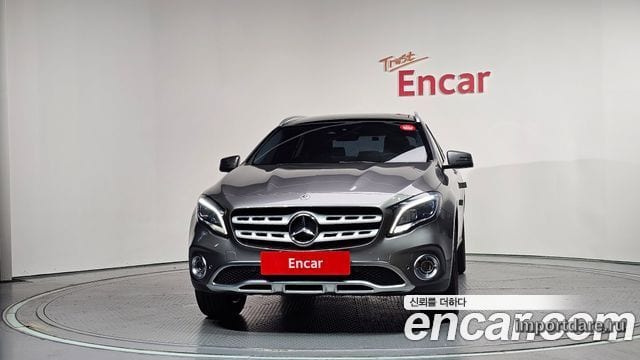 MERCEDES-BENZ GLA-CLASS X156 2019 — 115 677 км, серый, Корея — под ключ — фото 3