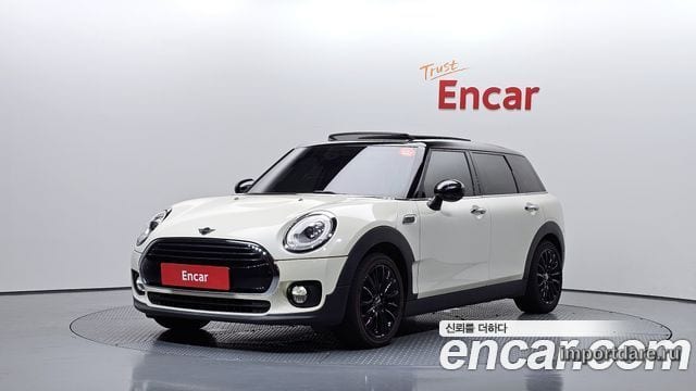 MINI COOPER CLUBMAN 2016 — 109 721 км, белый-перламутр, Корея — под ключ — фото 1