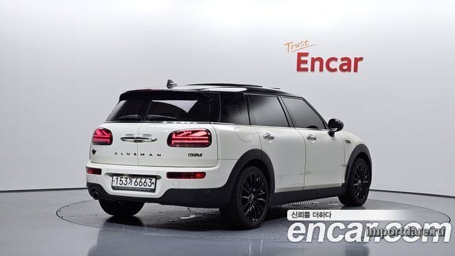 MINI COOPER CLUBMAN 2016 — 109 721 км, белый-перламутр, Корея — под ключ — фото 2