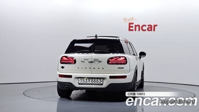 MINI COOPER CLUBMAN 2016 — 109 721 км, белый-перламутр, Корея — под ключ — фото 4