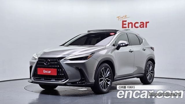 LEXUS NX350H 2025 — 7 825 км, серебристый, Корея — под ключ — фото 1