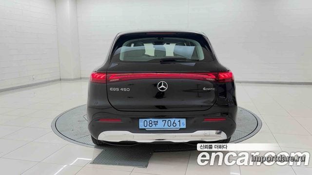 MERCEDES-BENZ EQS SUV X296 2025 — 24 219 км, чёрный, Корея — под ключ — фото 4