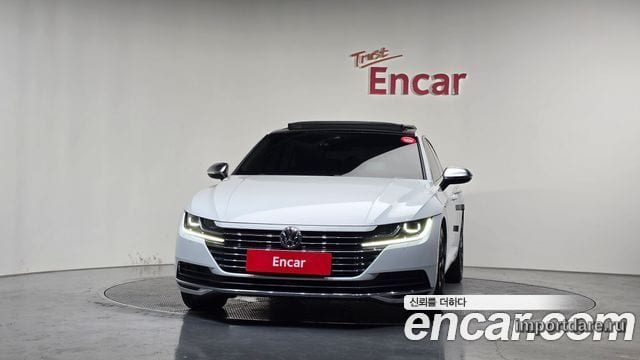 VOLKSWAGEN ARTEON 2019 — 53 776 км, белый, Корея — под ключ — фото 3
